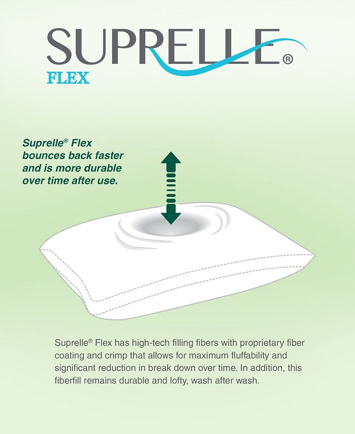 Great Sleep Suprelle Flex Fiber King Pillow Macy's