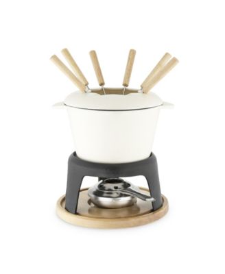Cast Iron Fondue Set