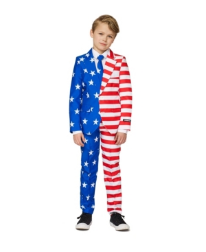 image of Suitmeister Big Boys Usa Flag Americana Suit