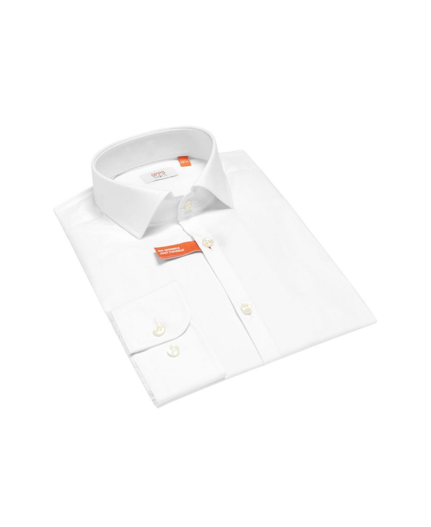 Детская рубашка OppoSuits Teen Boys Shirt LS White Knight, цвет: Белый — фото 4