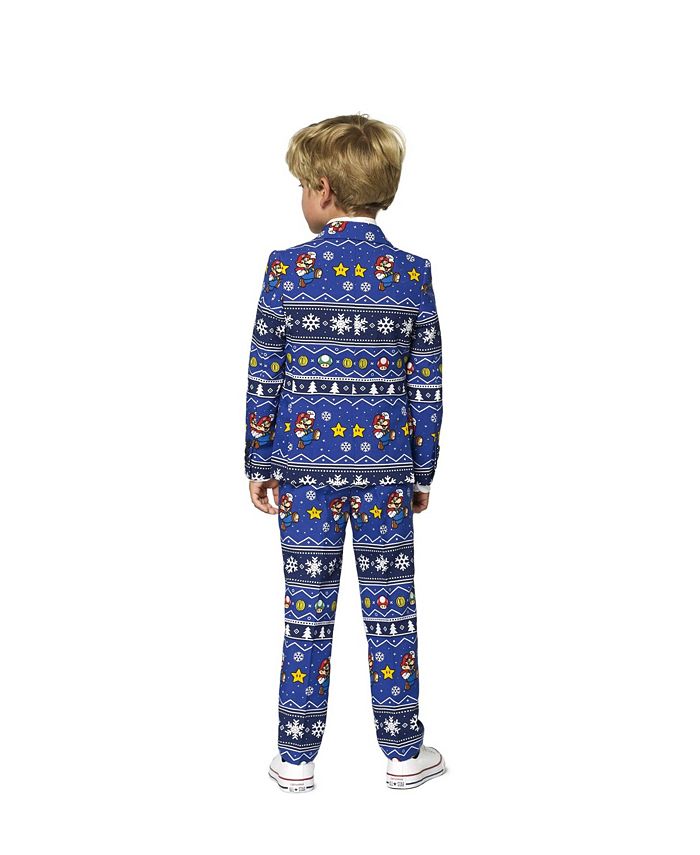 OppoSuits Little Boys Merry Mario Christmas Suit & Reviews - Suits