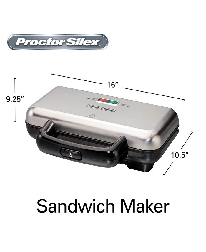 Hamilton Beach Proctor Silex Deluxe Sandwich Maker Macy's