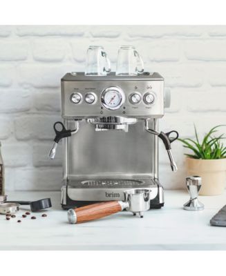 Brim 19 Bar Espresso Maker with Wood Finish Handle Macy's