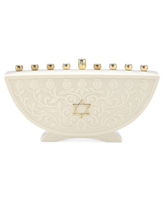 Lenox Judaica, Blessings Porcelain Menorah & Reviews - Macy's