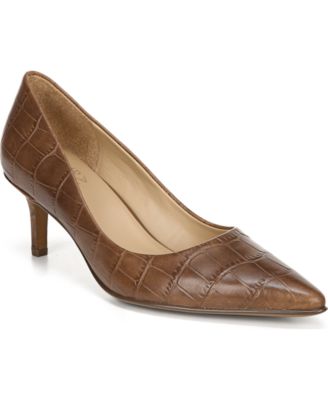 macy's brown pumps