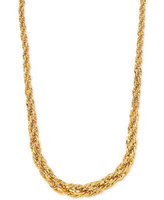 Macy's 14k deals gold chain