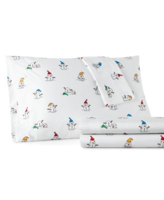 Micro Flannel&reg; Printed 4-Pc. Sheet Set, Full