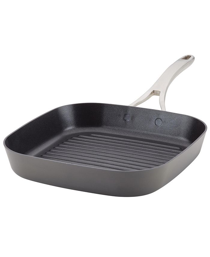 Caraway 11 Ceramic Nonstick Square Grill Pan in Gray