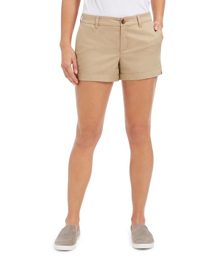 Style & Co Chino Shorts, Created For Macy's & Reviews - Shorts - Women ...