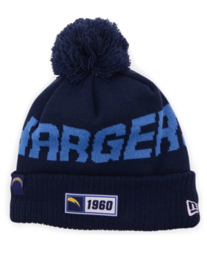 NEW ERA LOS ANGELES CHARGERS ROAD SPORT KNIT HAT