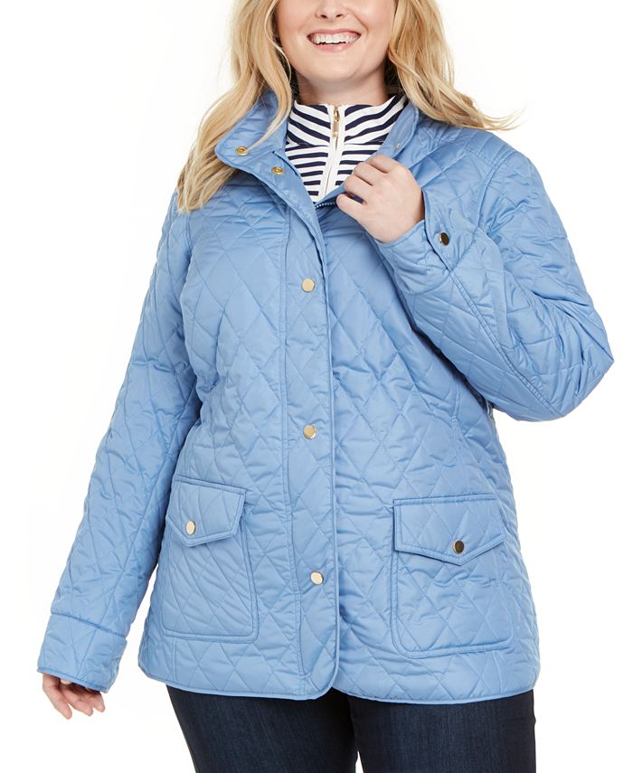 Charter club quilted jacket sale
