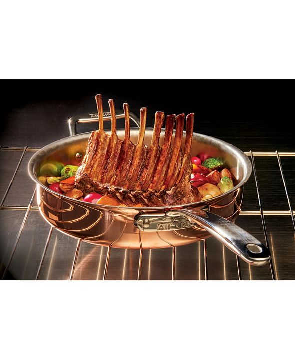 All-Clad C4 Copper 3-Qt. Saute Pan & Reviews - Cookware ...