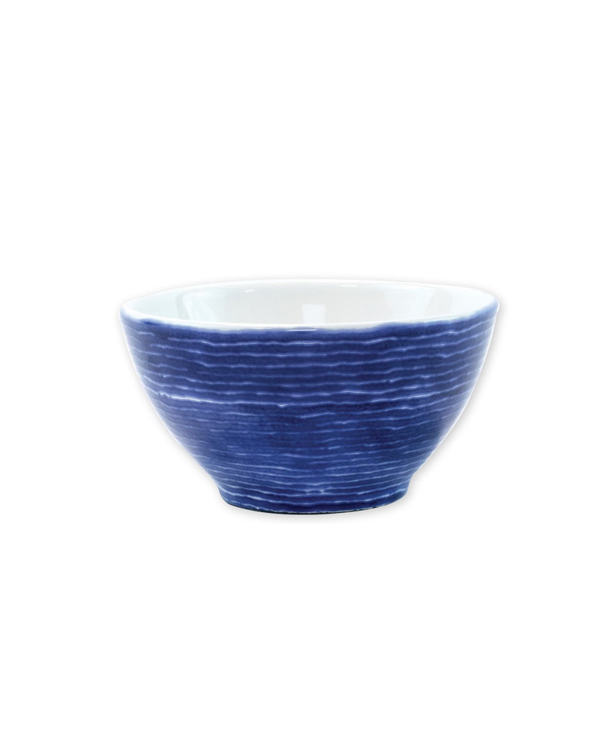 Santorini Stripe Cereal Bowl - Blue