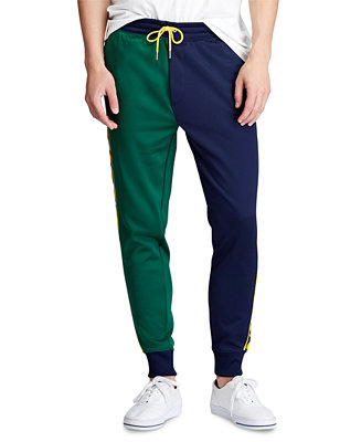 Polo Ralph Lauren Men's Fleece Graphic Track Pants - Macy's