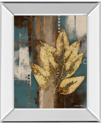 Golden Force I by Michael Marcon Mirror Framed Print Wall Art, 22" x 26"