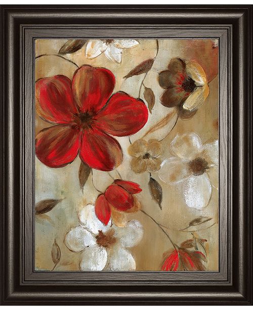 Classy Art Ready For Red I By Carol Robinson Framed Print Wall Art