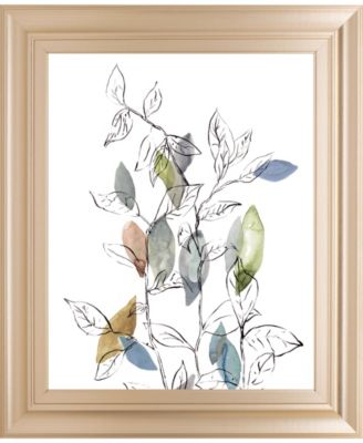 Spring Leaves I by Meyers, R. Framed Print Wall Art, 22" x 26"