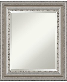 Parlor Silver-tone Framed Bathroom Vanity Wall Mirror, 21.5" x 25.50"