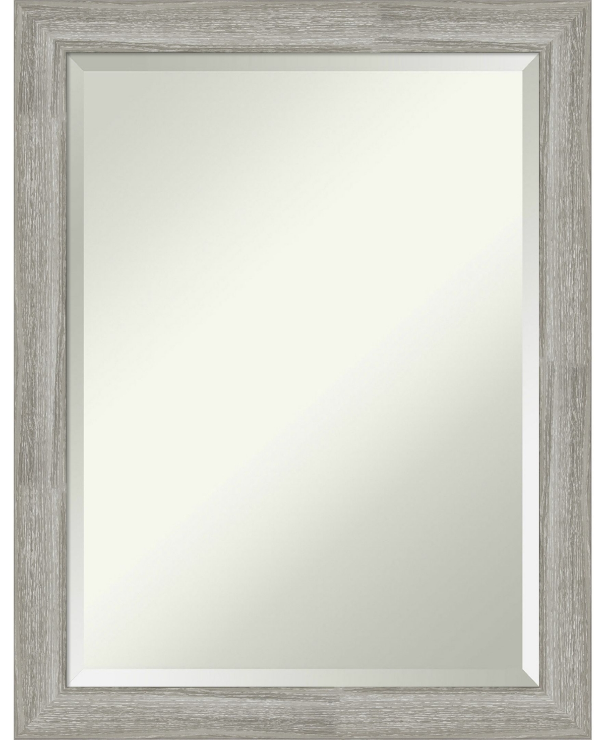Dove Framed Bathroom Vanity Wall Mirror, 21.5" x 27.50" - Gray