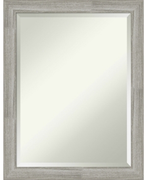 Amanti Art Dove Framed Bathroom Vanity Wall Mirror, 21.5" X 27.50" In Gray