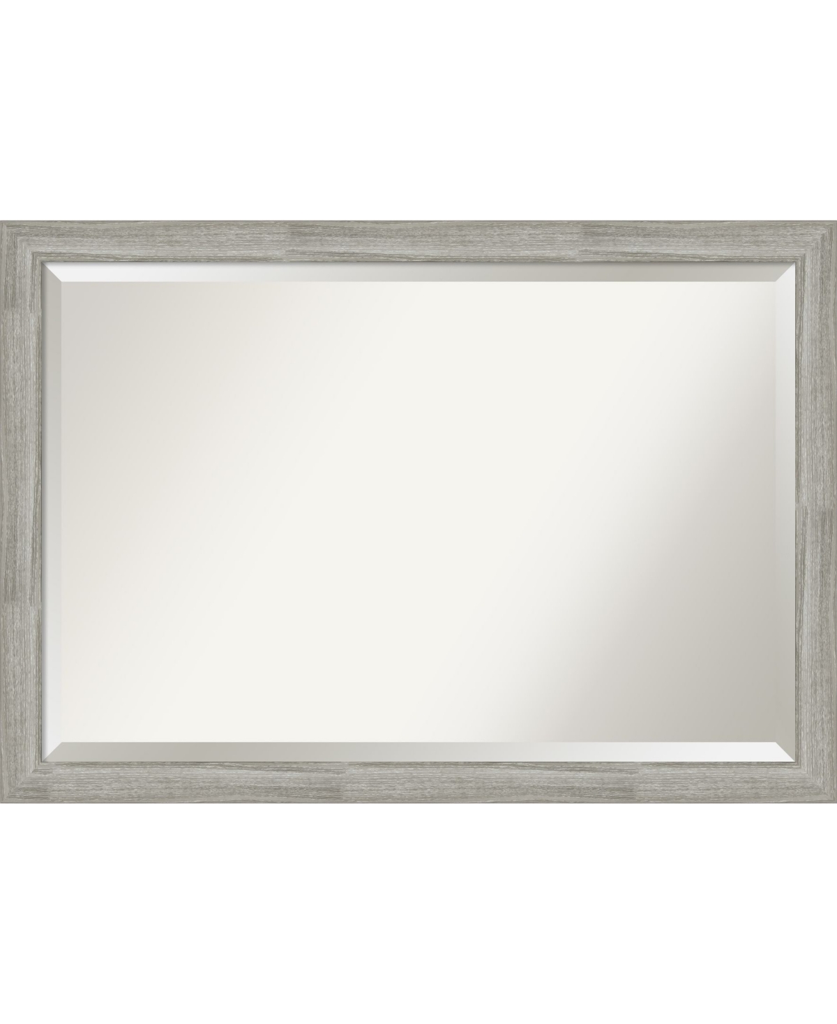 Dove Framed Bathroom Vanity Wall Mirror, 39.5" x 27.50" - Gray