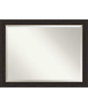 Amanti Art Accent Framed Bathroom Vanity Wall Mirror, 45" X 35" In Bronze