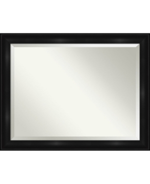 Amanti Art Grand Framed Bathroom Vanity Wall Mirror, 45.75" X 35.75" In Black