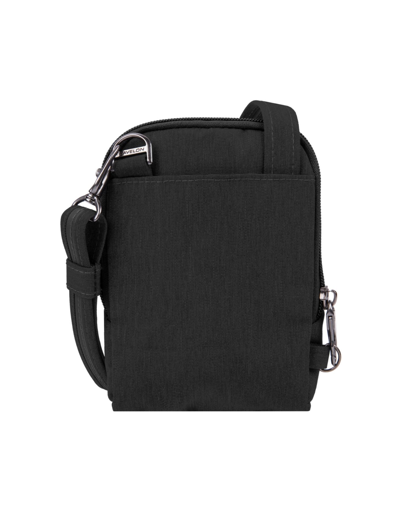 Сумка Travelon Anti-Theft Metro Stadium Crossbody, цвет: Чёрный — фото 4
