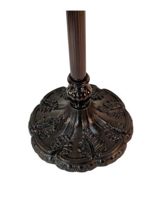 Tiffany Style Torchiere Floor Lamp
