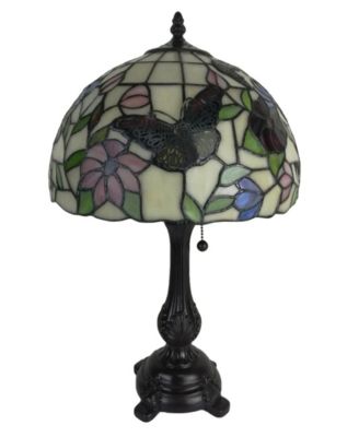 Tiffany Style Butterflies Table Lamp