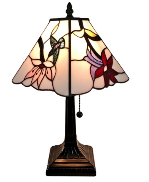 Amora Lighting Tiffany Style Mission Table Lamp