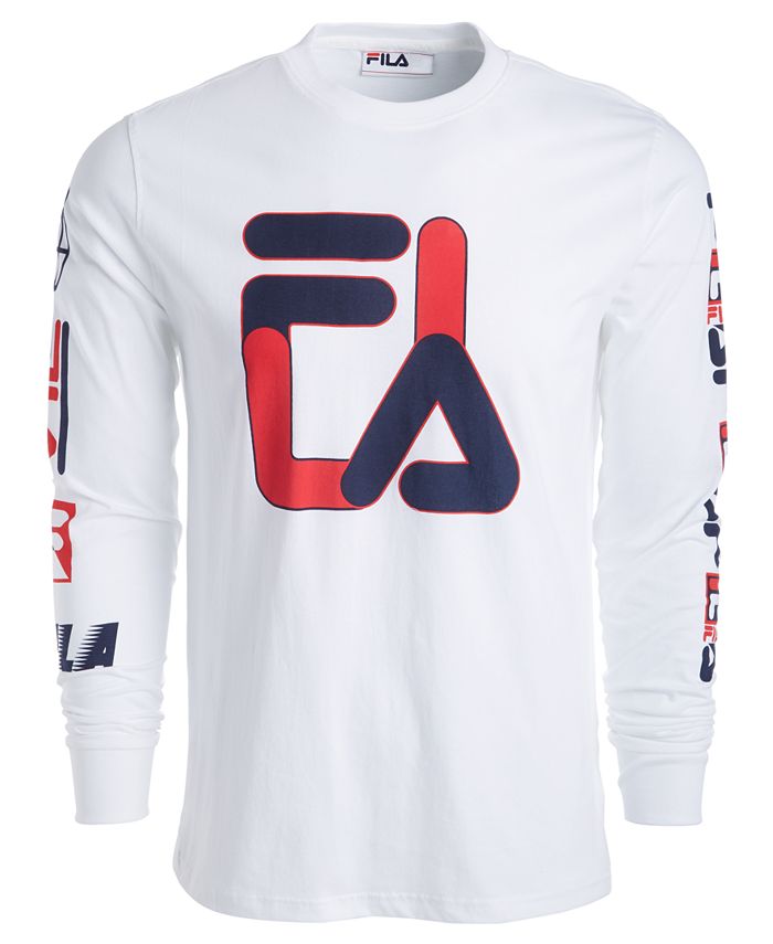 Fila Long-Sleeve Logo T-Shirt -