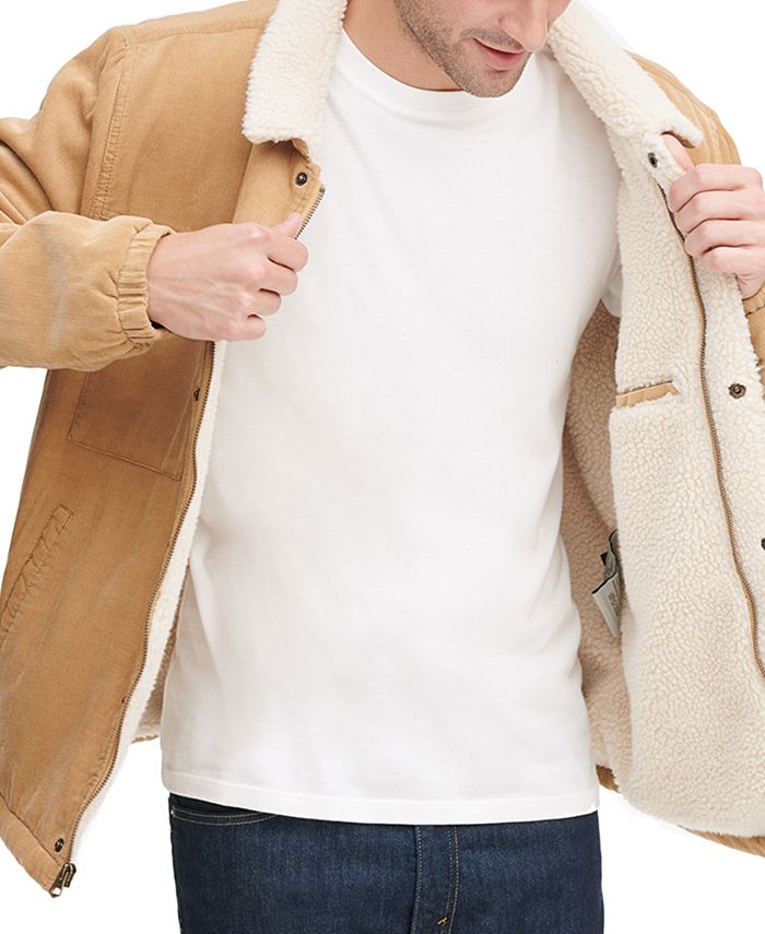 Levi's Men's FleeceLined Corduroy Trucker Jacket Macy's