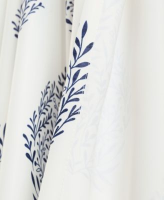 Lush Decor Teardrop Leaf Light Filtering Window Curtain Panels