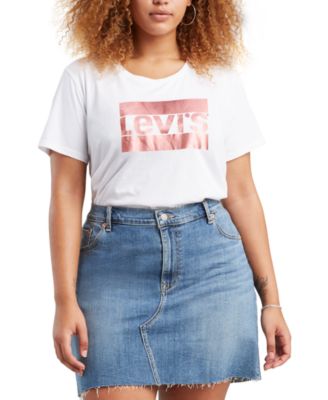 macys plus size levi's