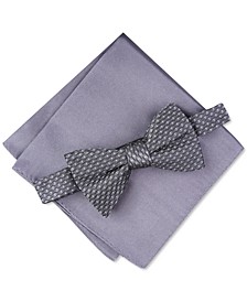 Men's Roy Geo Pre-Tied Bow Tie, Created for Macy's 
