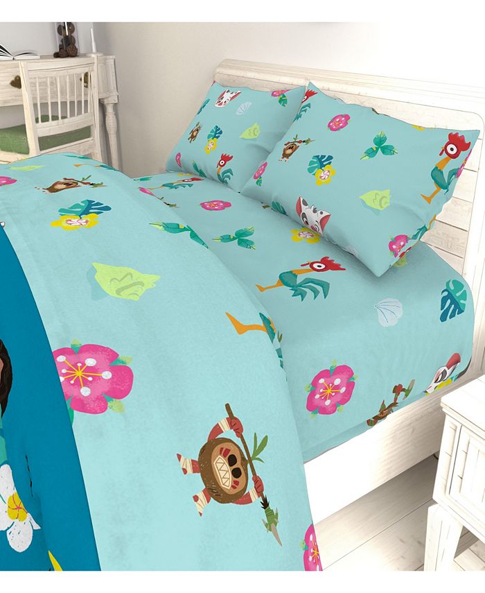 Disney Moana 4Piece Twin Bedding Set Macy's
