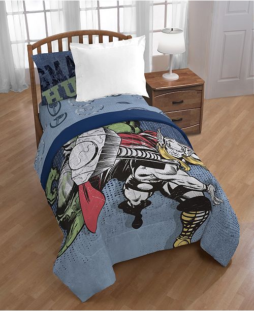 Marvel Thor The Hulk Twin Comforter Reviews Bedding