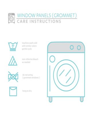 Lush Decor ombre room darkening curtain panels