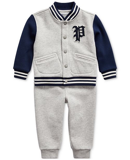 Baby Boy S Ski Bear Jacket Pant Set