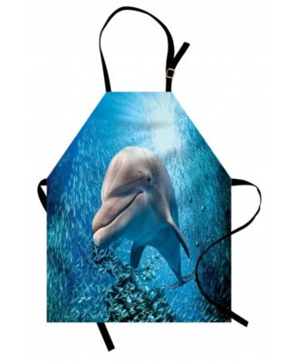 Ambesonne Sea Animals Apron
