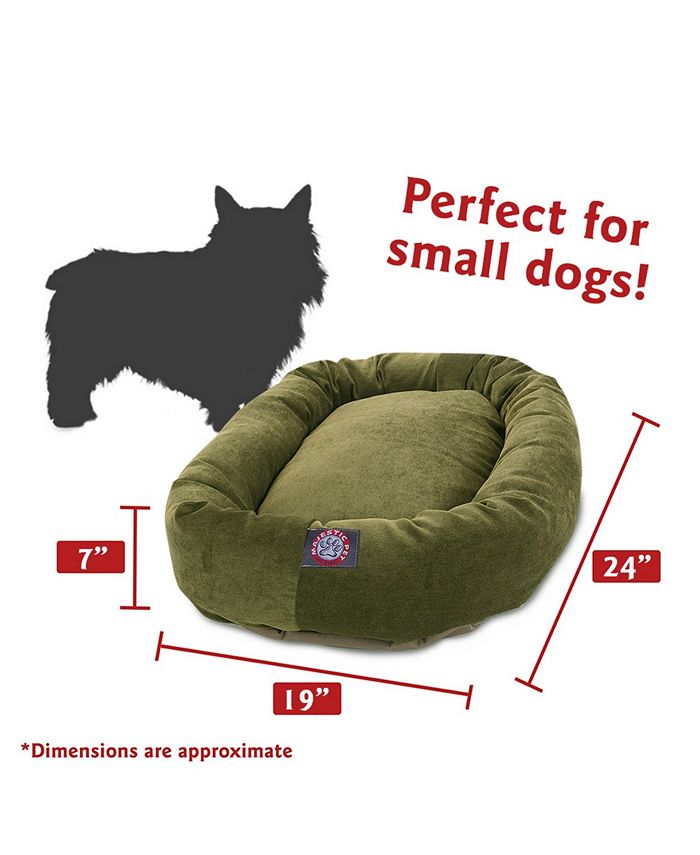 Majestic Pet Villa MicroVelvet Bagel Dog Bed Macy's