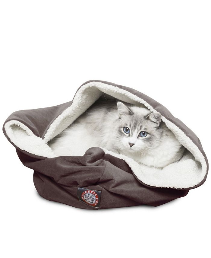 Majestic Pet 17" Suede Burrow Dog Bed Macy's