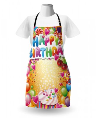 Ambesonne Birthday Apron