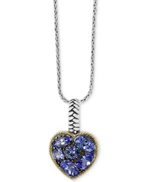 image of Effy Tanzanite Heart 18