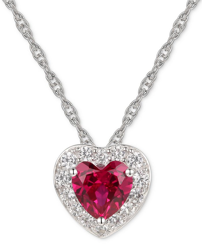 Macy's top ruby necklace