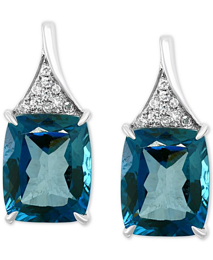 Effy blue topaz earrings clearance