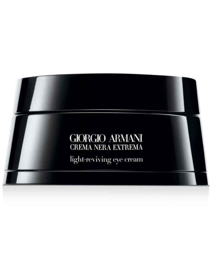 Giorgio Armani Crema Nera Extrema Light-Reviving Eye Cream, 0.5-oz. & Reviews - Skin Care - Beauty - Macy's