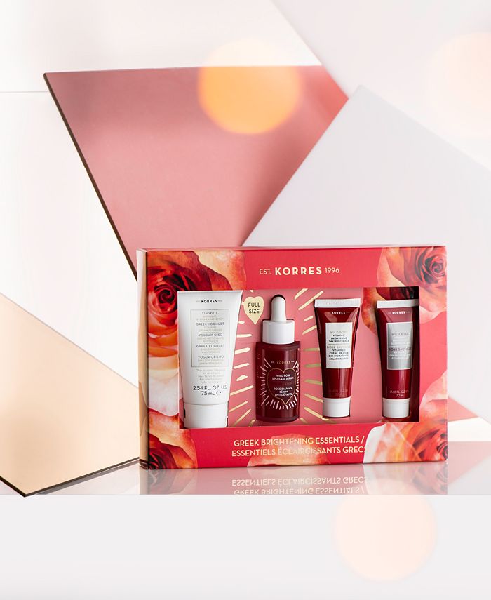 KORRES 4Pc. Natural Greek Brightening Essentials Gift Set Macy's
