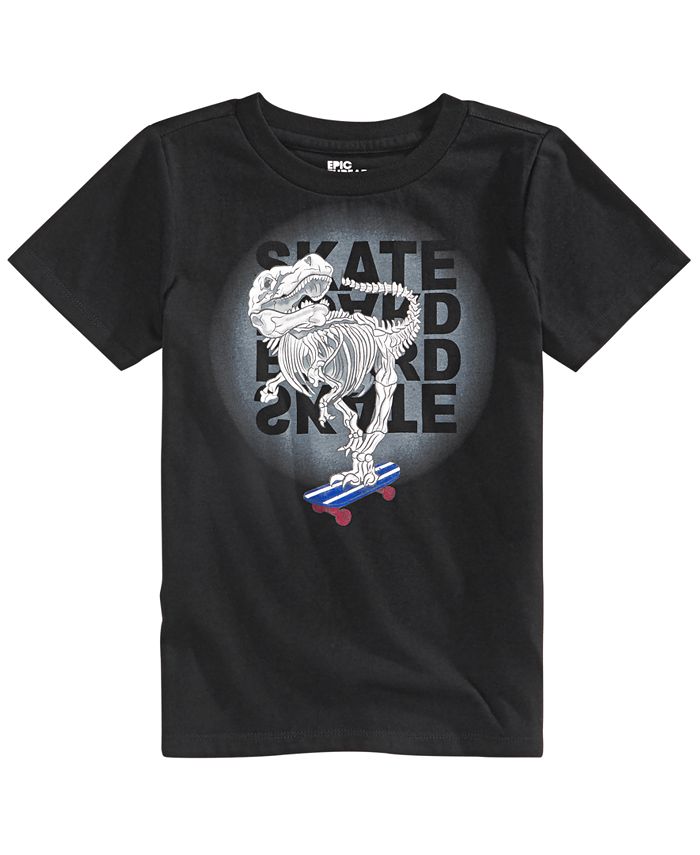Epic Threads Toddler Boys Skeleton Skate T-Shirt, Created for Macy's ...